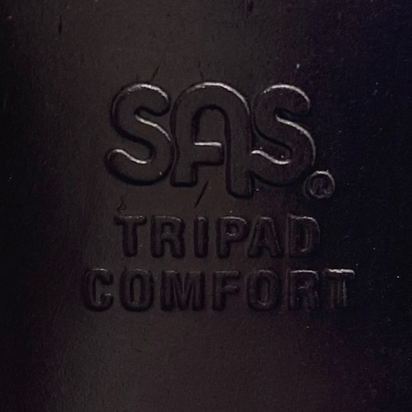 SAS Womens Shoes Suntimer Sandals Sz 10 Slim Ivory White Leather Heeled Comfort - Picture 10 of 12